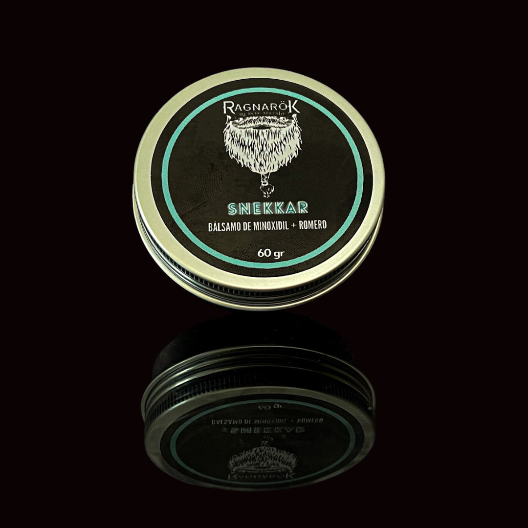 Snekkar- Bálsamo de Crecimiento de Barba Minoxidil 7% + Romero